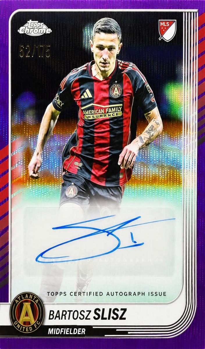 2025 Bartosz Slisz [Purple Wave Refractor] #CA-SZ