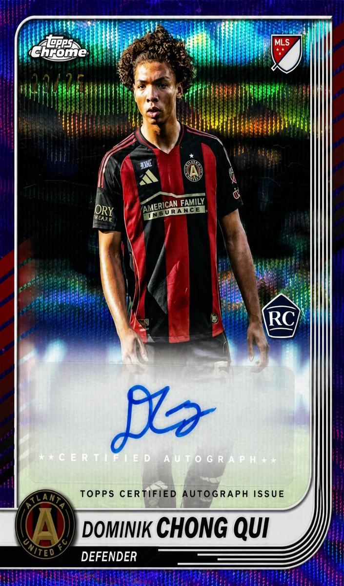 2025 Dominik Chong Qui [Purple Wave Refractor] #CA-CQ