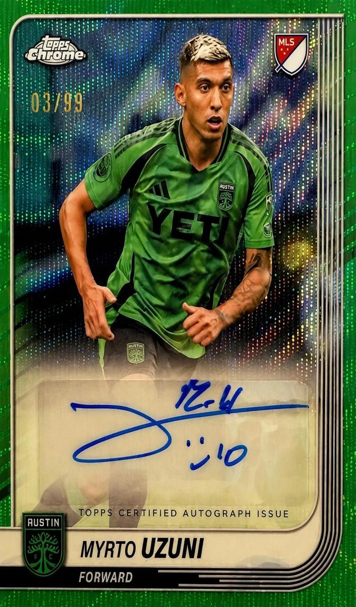2025 Myrto Uzuni [Green Wave Refractor] #CA-UZ