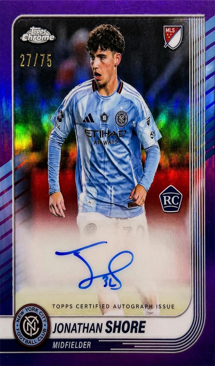 2025 Jonathan Shore [Purple Refractor] #CA-JS