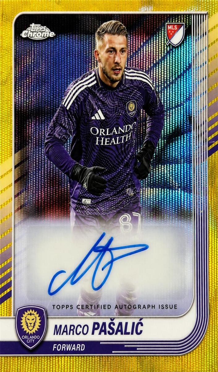 2025 Marco Pasalic [Gold Wave Refractor] #CA-MP