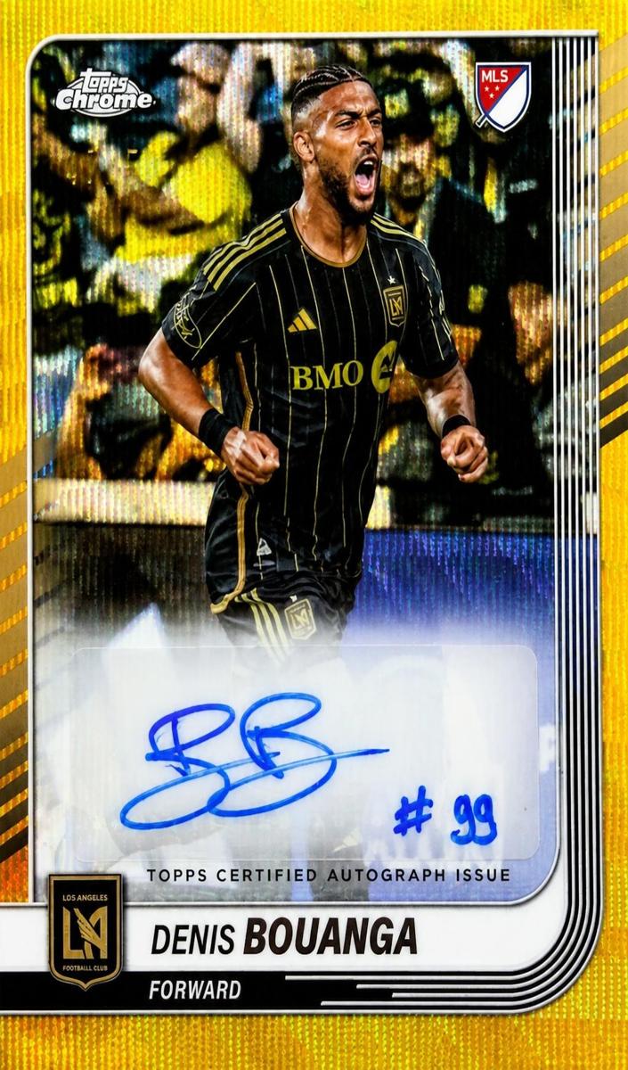 2025 Denis Bouanga [Gold Wave Refractor] #CA-DB