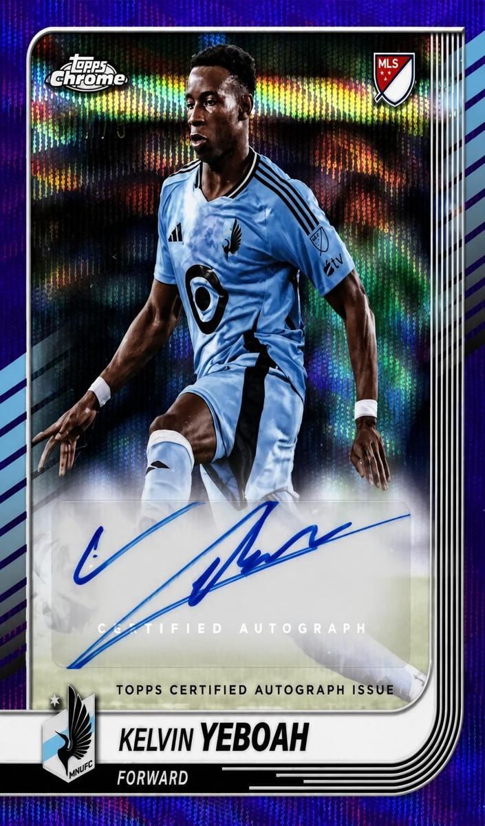 2025 Kelvin Yeboah [Purple Wave Refractor] #CA-KY
