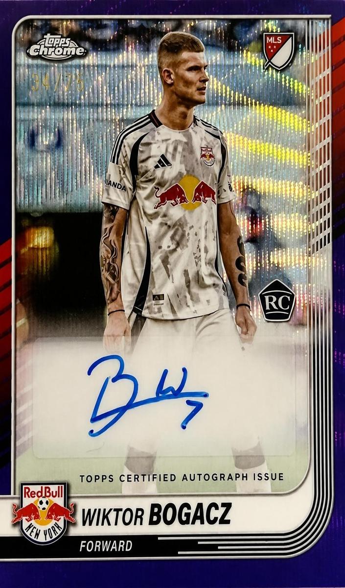 2025 Wiktor Bogacz [Purple Wave Refractor] #CA-WB