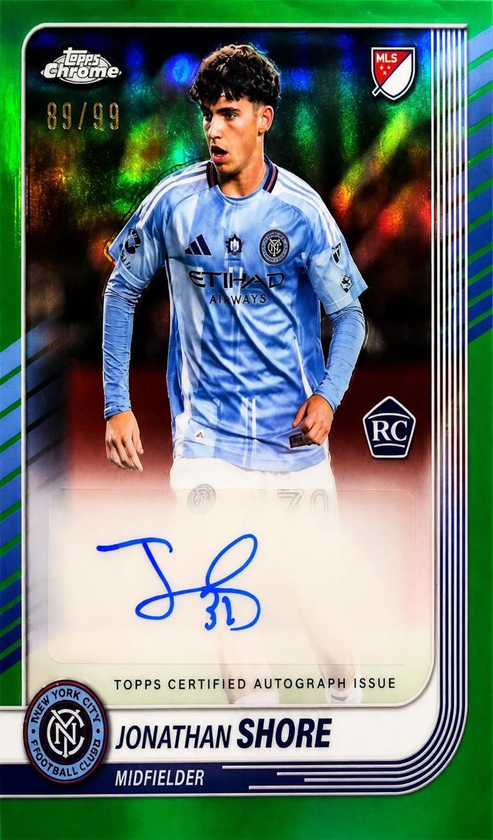2025 Jonathan Shore [Green Refractor] #CA-JS