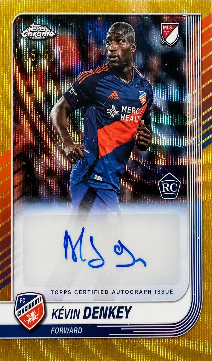 2025 Kevin Denkey [Gold Wave Refractor] #CA-KD