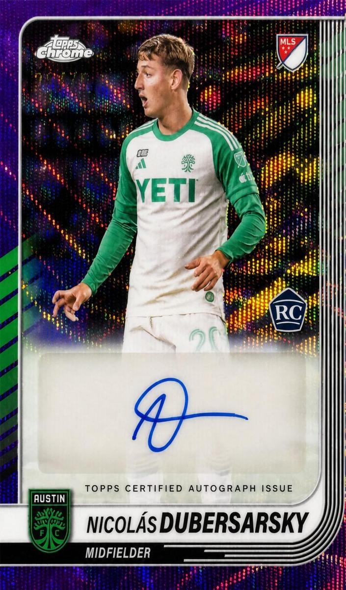 2025 Nicolas Dubersarsky [Purple Wave Refractor] #CA-ND