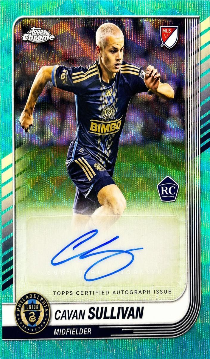 2025 Cavan Sullivan [Aqua Wave Refractor] #CA-CS