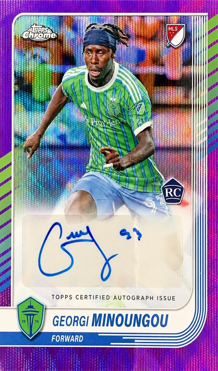 2025 Georgi Minoungou [Purple Wave Refractor] #CA-GM