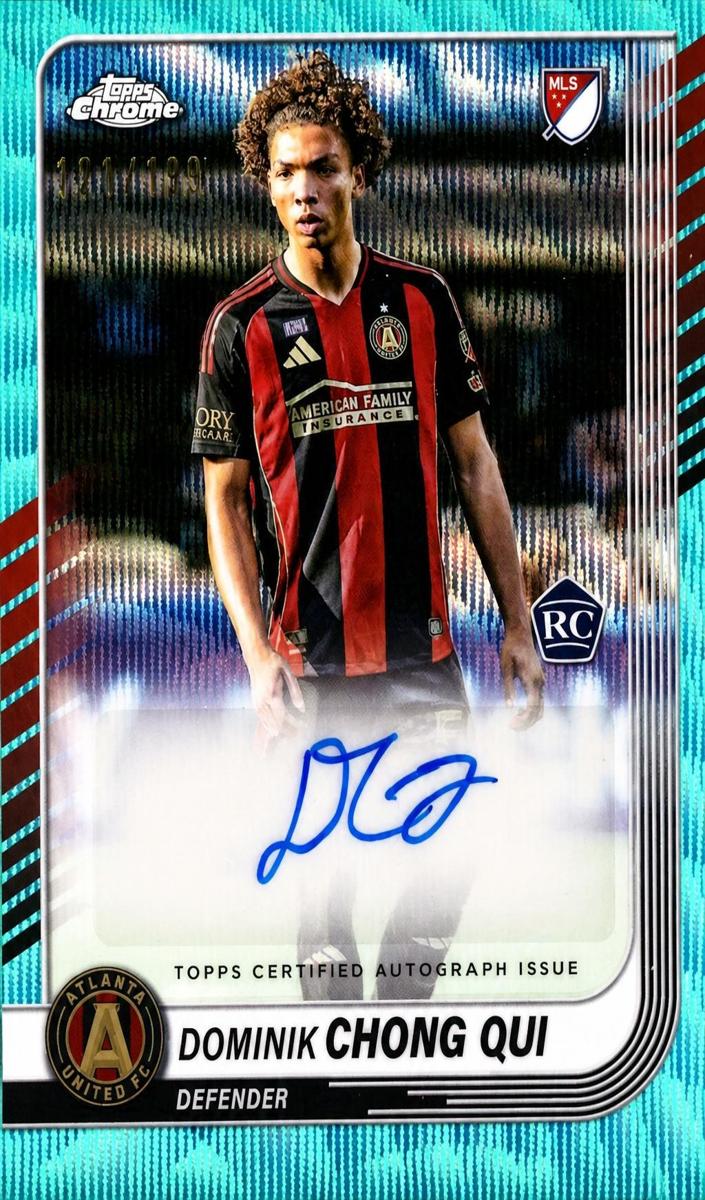 2025 Dominik Chong Qui [Aqua Refractor] #CA-CQ