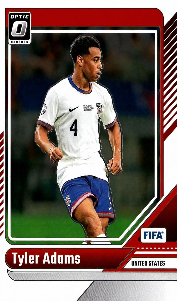 2024 Panini Donruss Tyler Adams #5 card