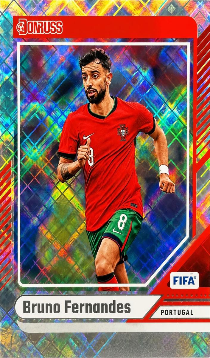 2024 Panini Donruss Bruno Fernandes #129 card
