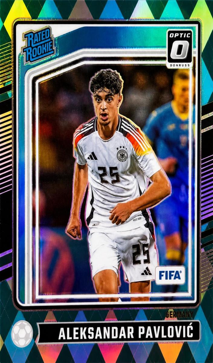 2024 Panini Donruss Aleksandar Pavlovic [Argyle] #191 card