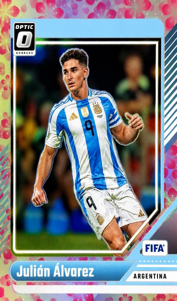 2024 Panini Donruss Julian Alvarez [Plum Blossom] #69 card