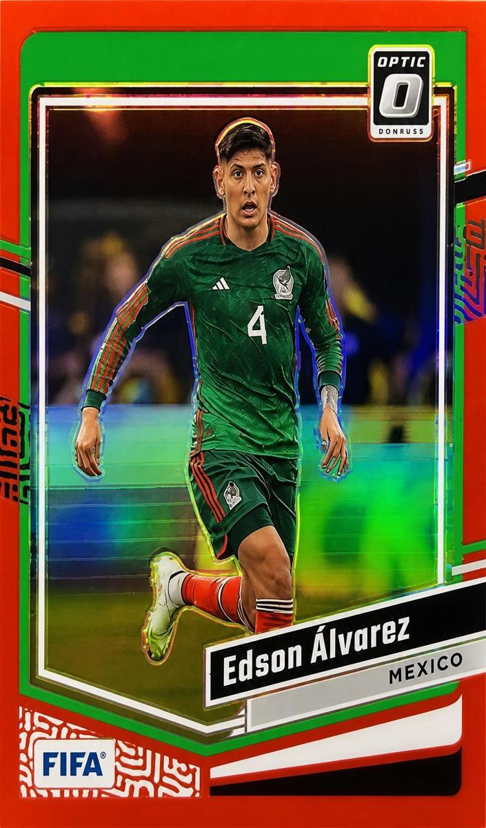 2024 Panini Donruss Edson Alvarez [Red] #39 card