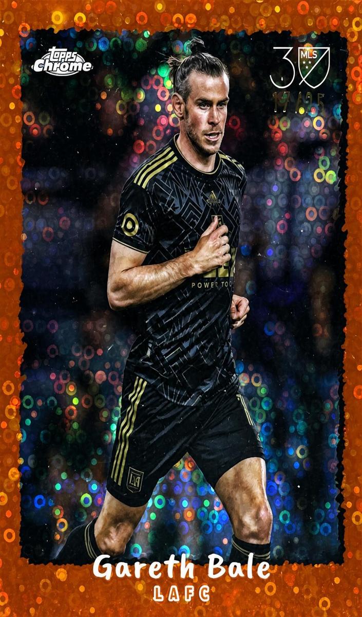 2025 Gareth Bale [Orange Donut Holes Refractor] #NF-7