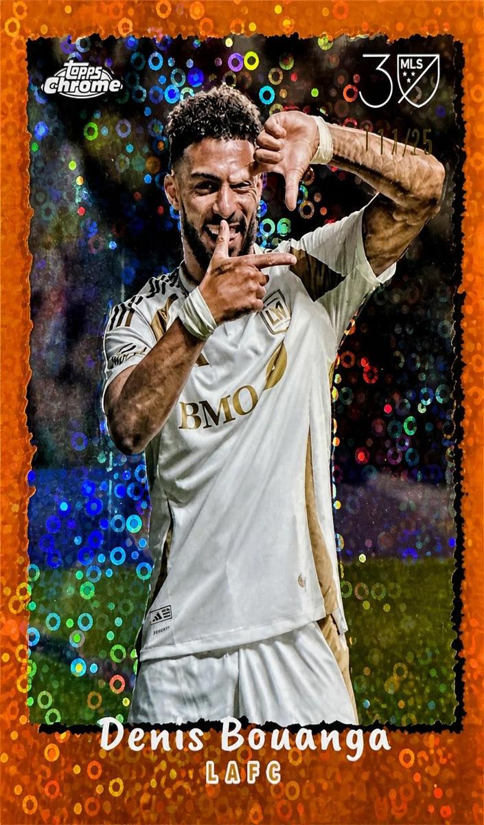2025 Denis Bouanga [Orange Donut Holes Refractor] #NF-27