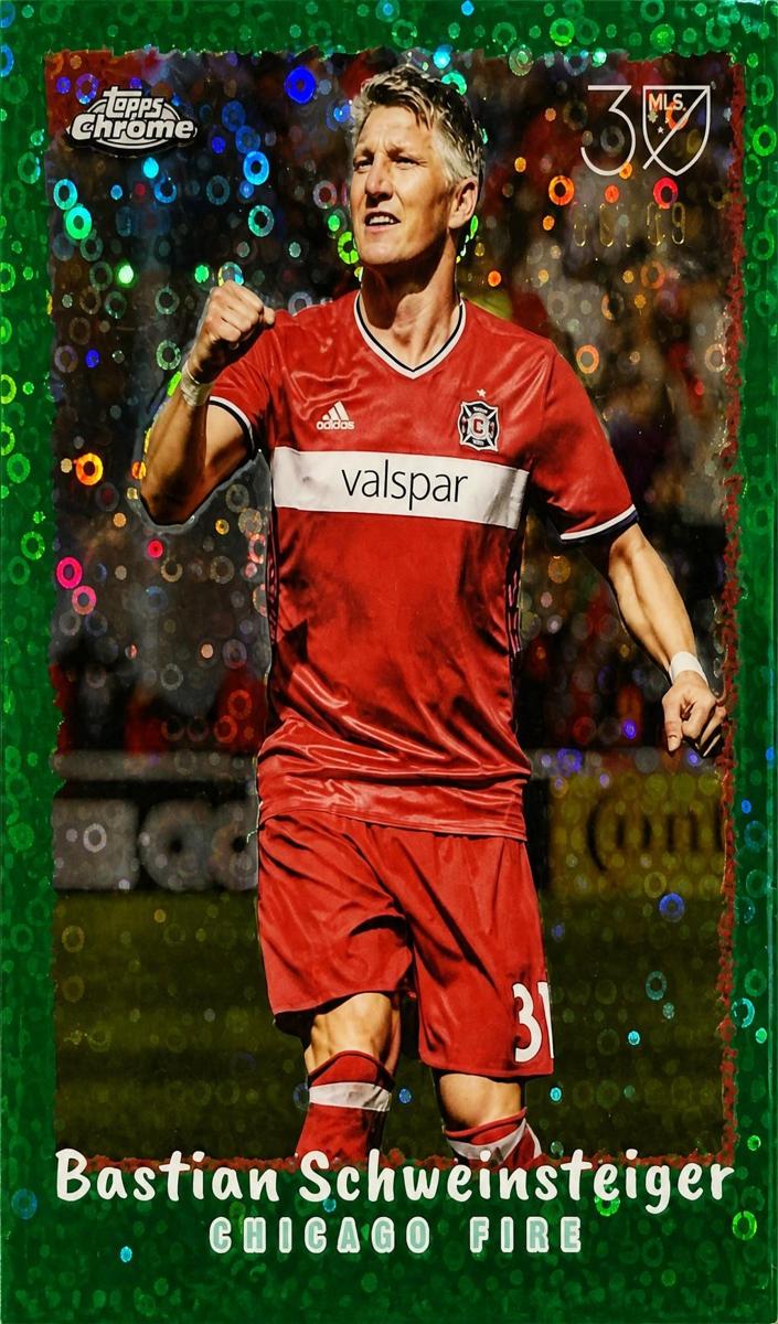 2025 Bastian Schweinsteiger [Green Donut Holes Refractor] #NF-12