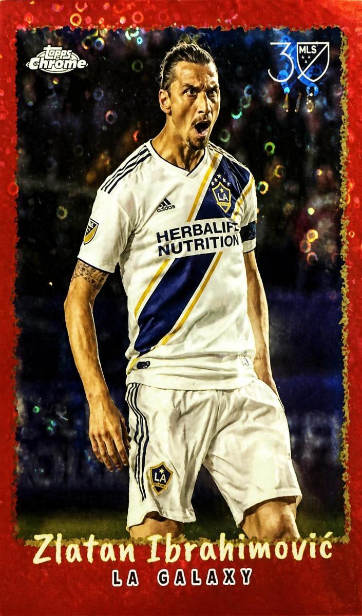 2025 Zlatan Ibrahimovic [Red Donut Holes Refractor] #NF-3