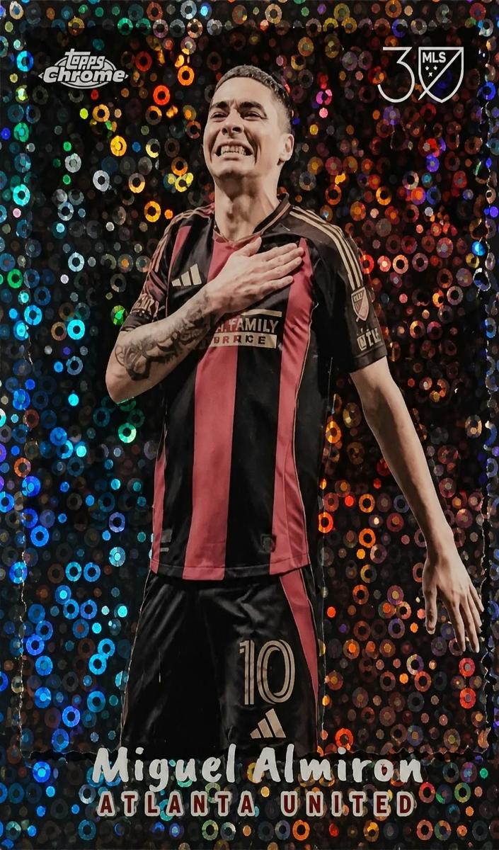2025 Miguel Almiron [Pearl Donut Holes Refractor] #NF-25