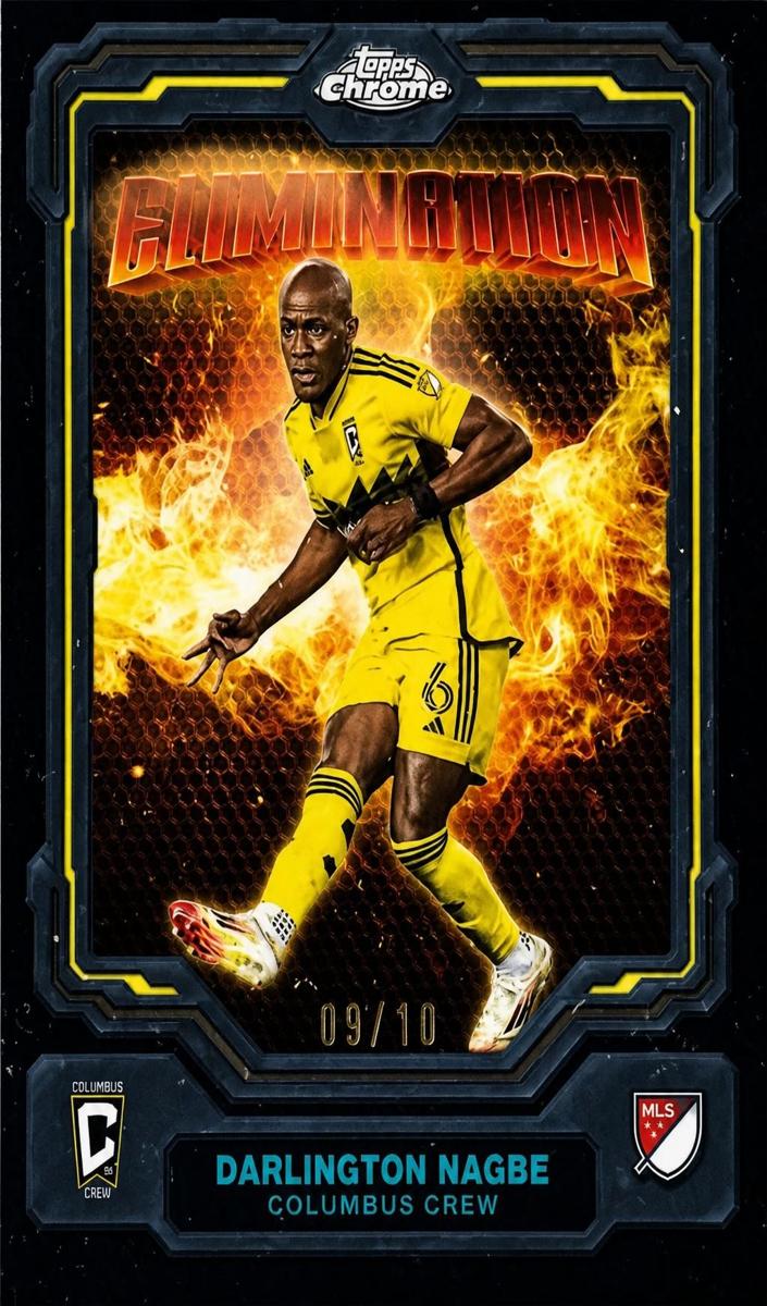 2025 Darlington Nagbe [Black Refractor] #EL-18