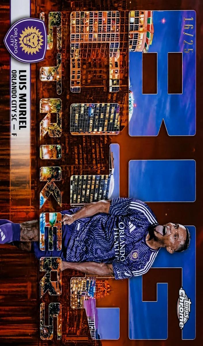 2025 Luis Muriel [Orange Refractor] #BCS-14