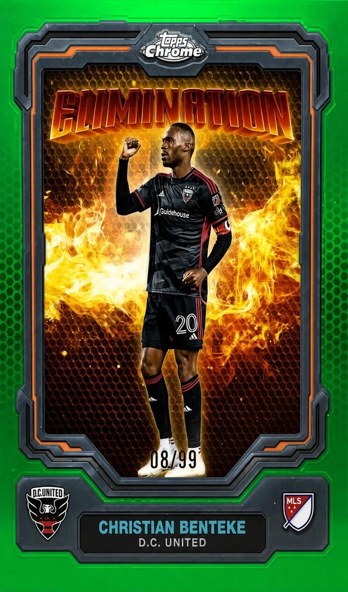 2025 Christian Benteke [Green Refractor] #EL-17