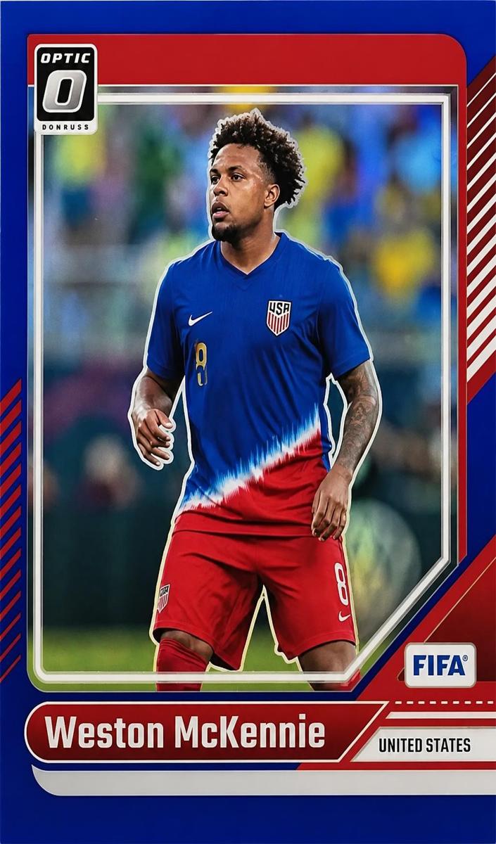 2024 Weston McKennie [Blue] #12