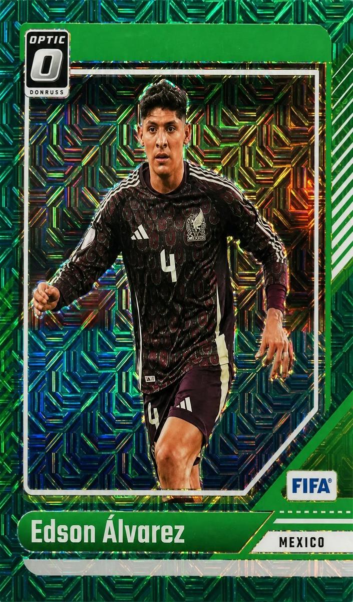 2024 Panini Donruss Edson Alvarez [Teal Mojo] #39 card