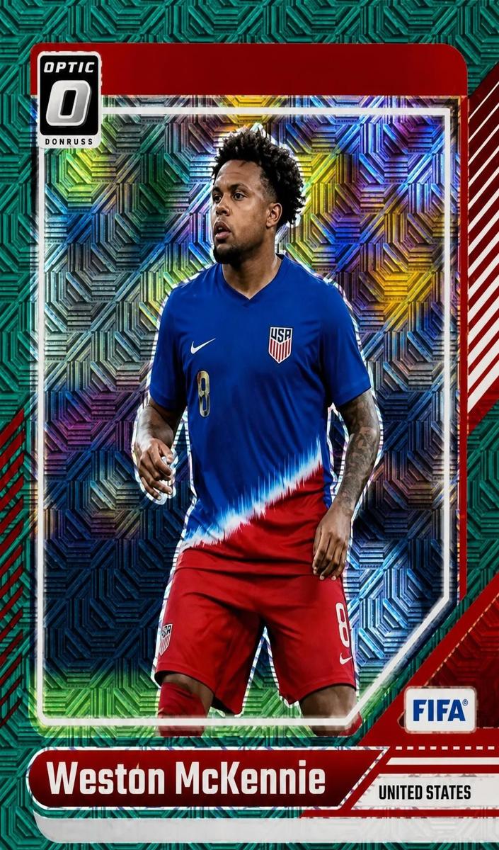 2024 Weston McKennie [Teal Mojo] #12