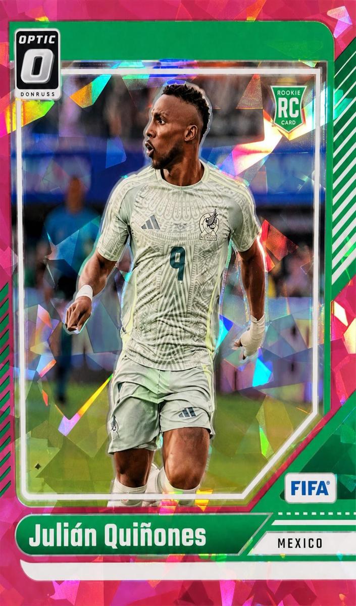 2024 Panini Donruss Julian Quinones [Pink Ice] #44 card