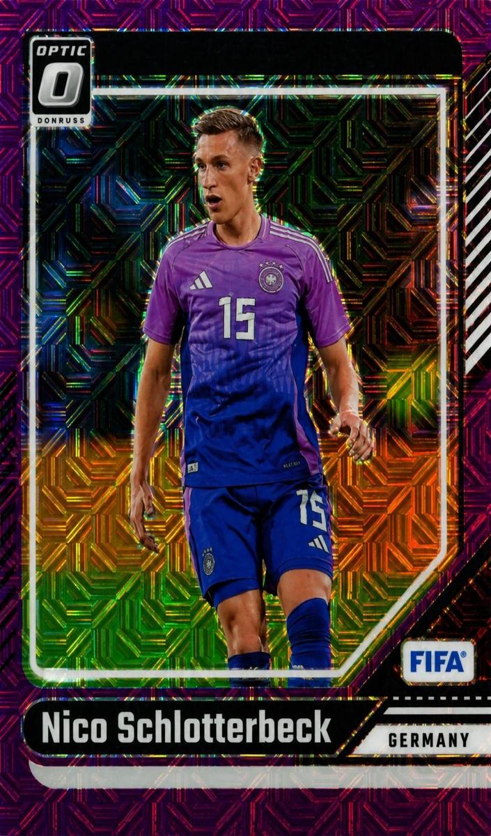 2024 Panini Donruss Nico Schlotterbeck [Purple Mojo] #130 card