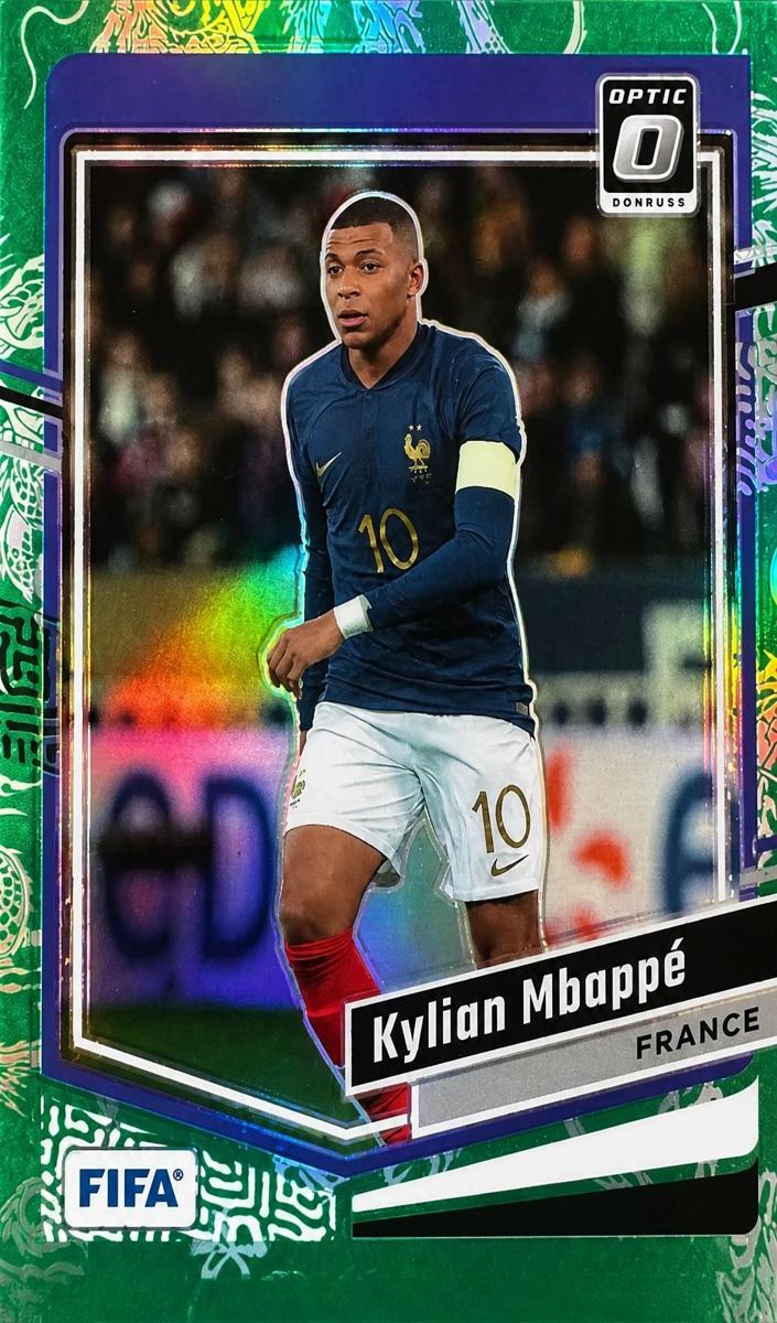 2024 Panini Donruss Kylian Mbappe [Dragon Scale] #100 card