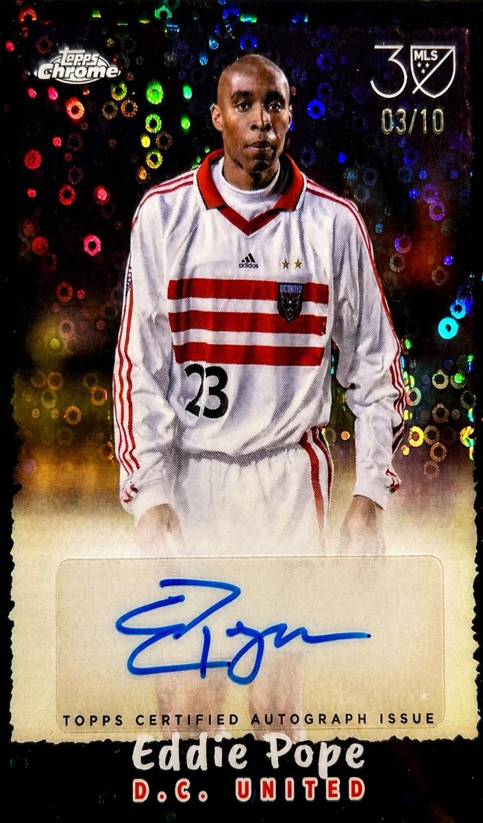 2025 Eddie Pope [Black Donut Holes Refractor] #NFA-EP