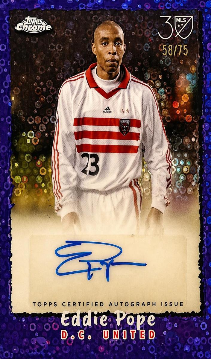 2025 Eddie Pope [Purple Donut Holes Refractor] #NFA-EP