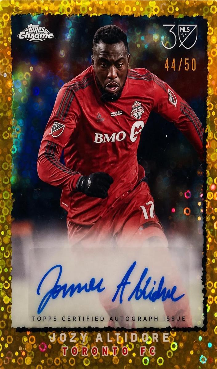 2025 Jozy Altidore [Gold Donut Holes Refractor] #NFA-JA