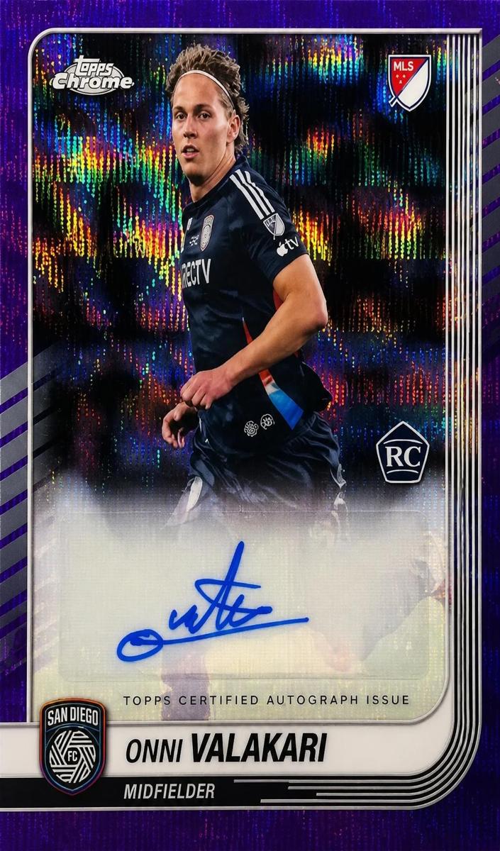 2025 Onni Valakari [Purple Wave Refractor] #CA-VK