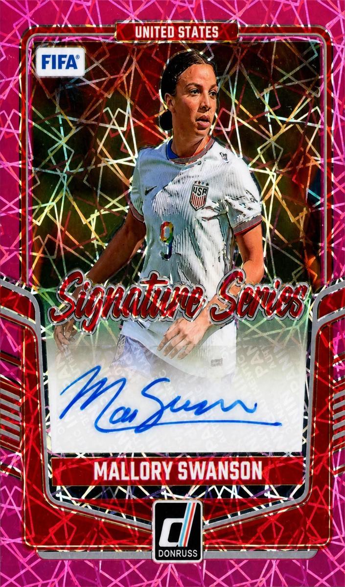 2024 Panini Donruss Mallory Swanson [Pink Velocity] #SS-MSW card