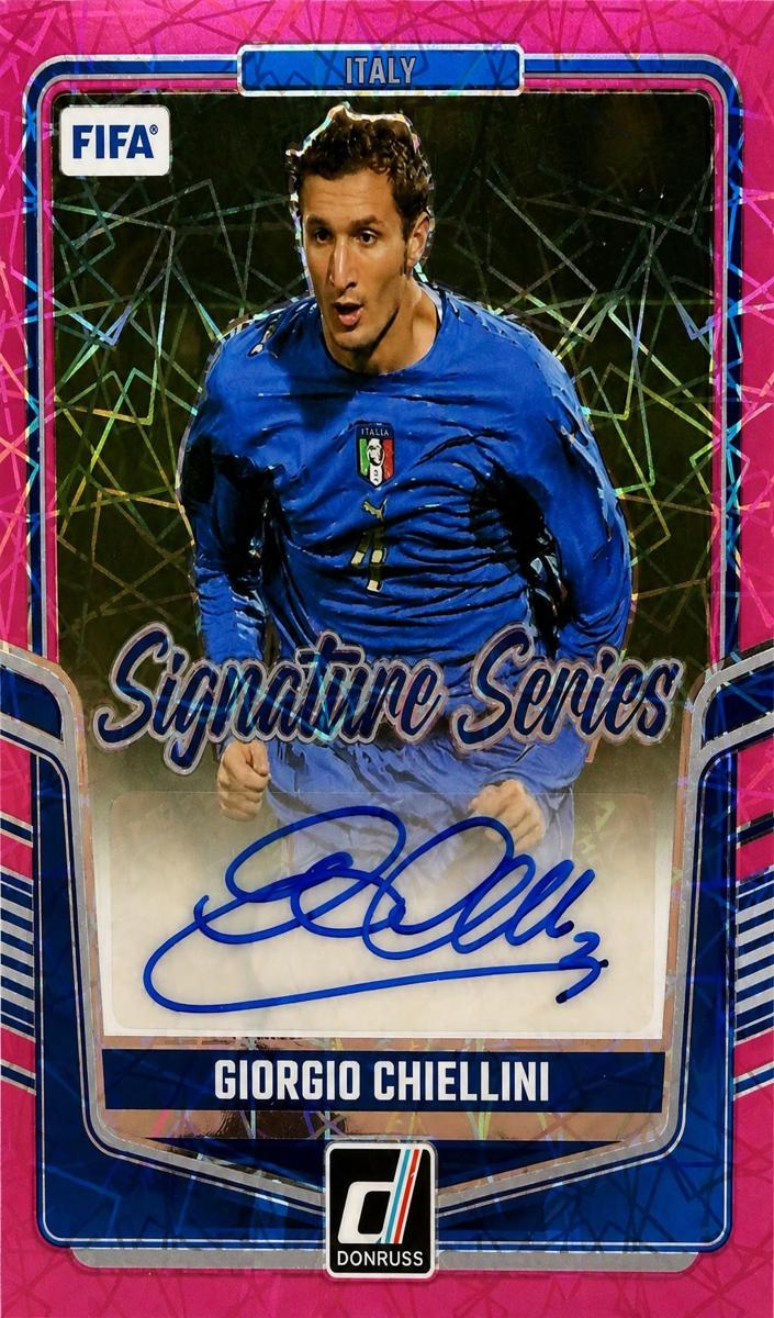 2024 Panini Donruss Giorgio Chiellini [Pink Velocity] #SS-GC card