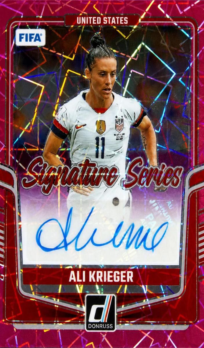 2024 Ali Krieger [Pink Velocity] #SS-AK