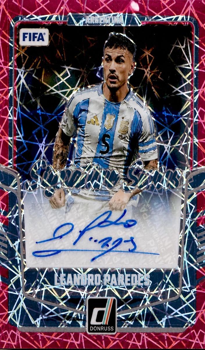 2024 Panini Donruss Leandro Paredes [Pink Velocity] #SS-LP card