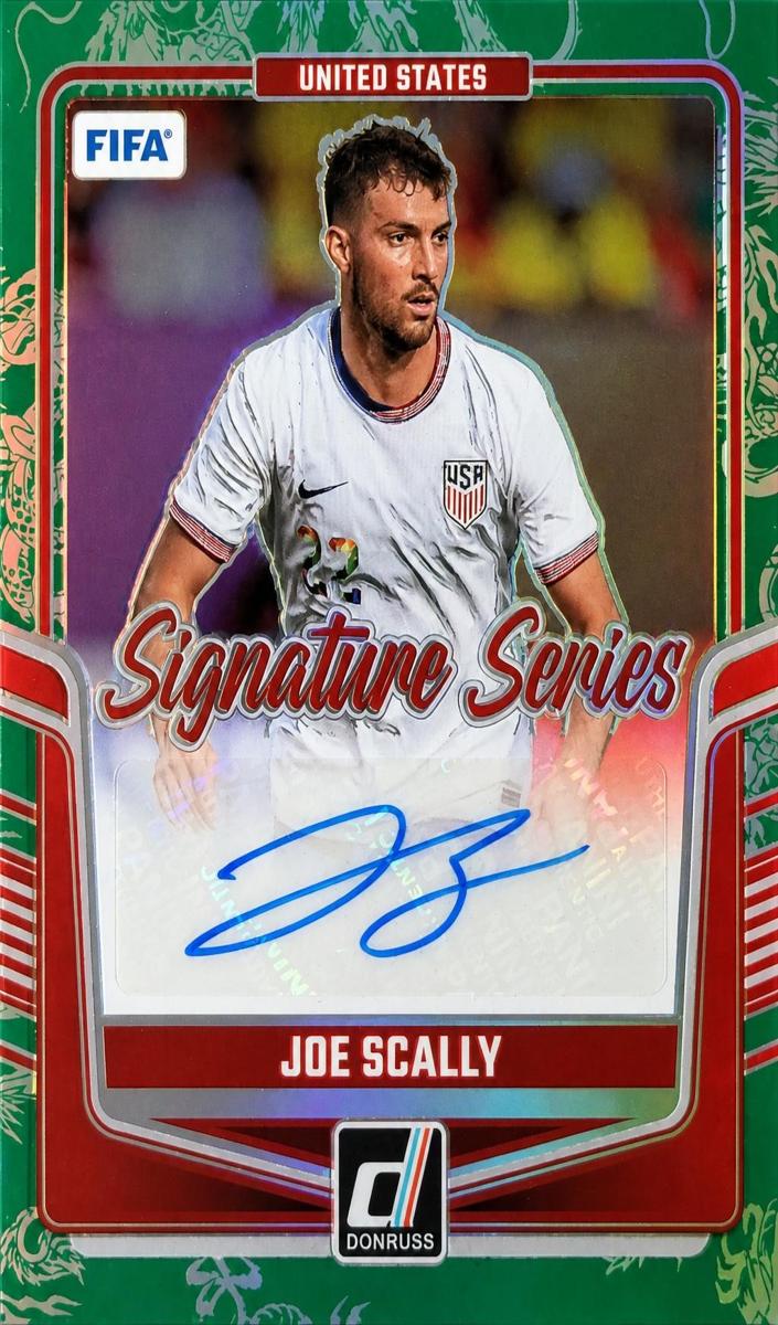 2024 Panini Donruss Joe Scally [Dragon Scale] #SS-JS card