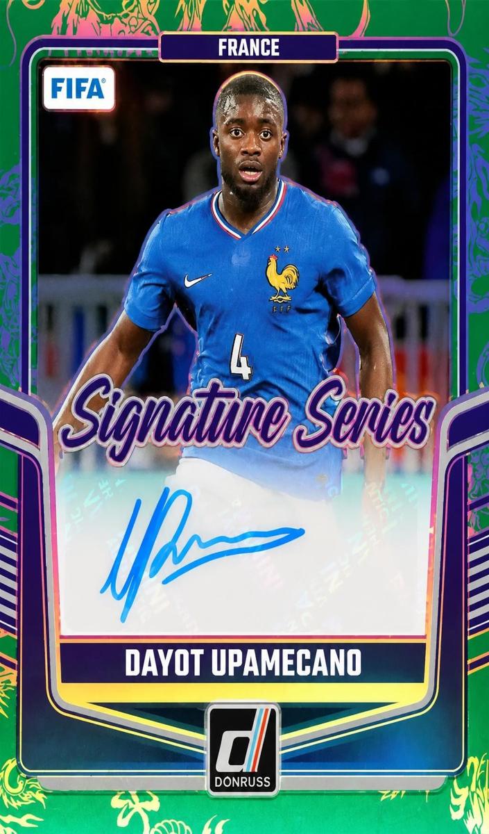 2024 Panini Donruss Dayot Upamecano [Dragon Scale] #SS-DU card