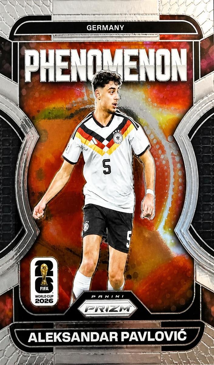 2026 Panini Prizm FIFA World Cup Aleksandar Pavlovic #25 card