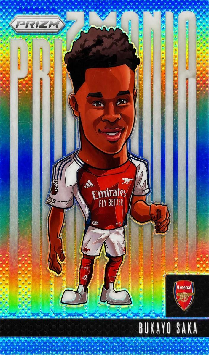 2024 Panini Prizm Premier League Bukayo Saka #8 card