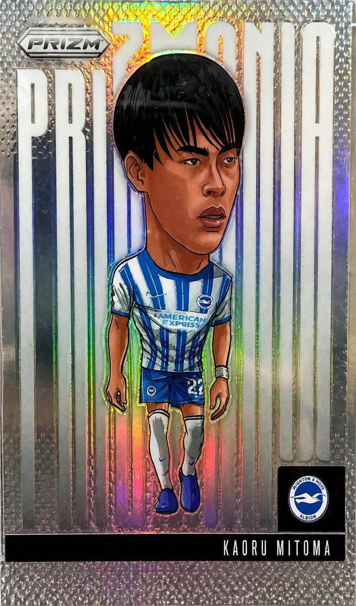 2024 Panini Prizm Premier League Kaoru Mitoma #3 card