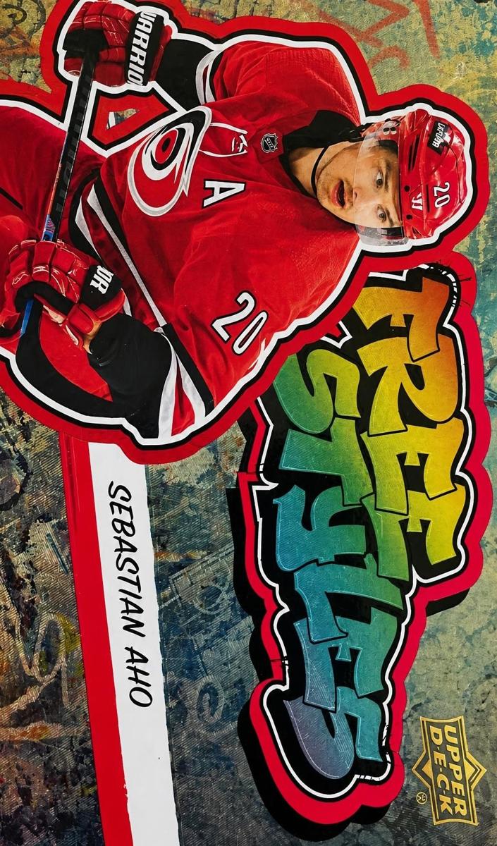 2022 Upper Deck Sebastian Aho [Red] #FS-39 card