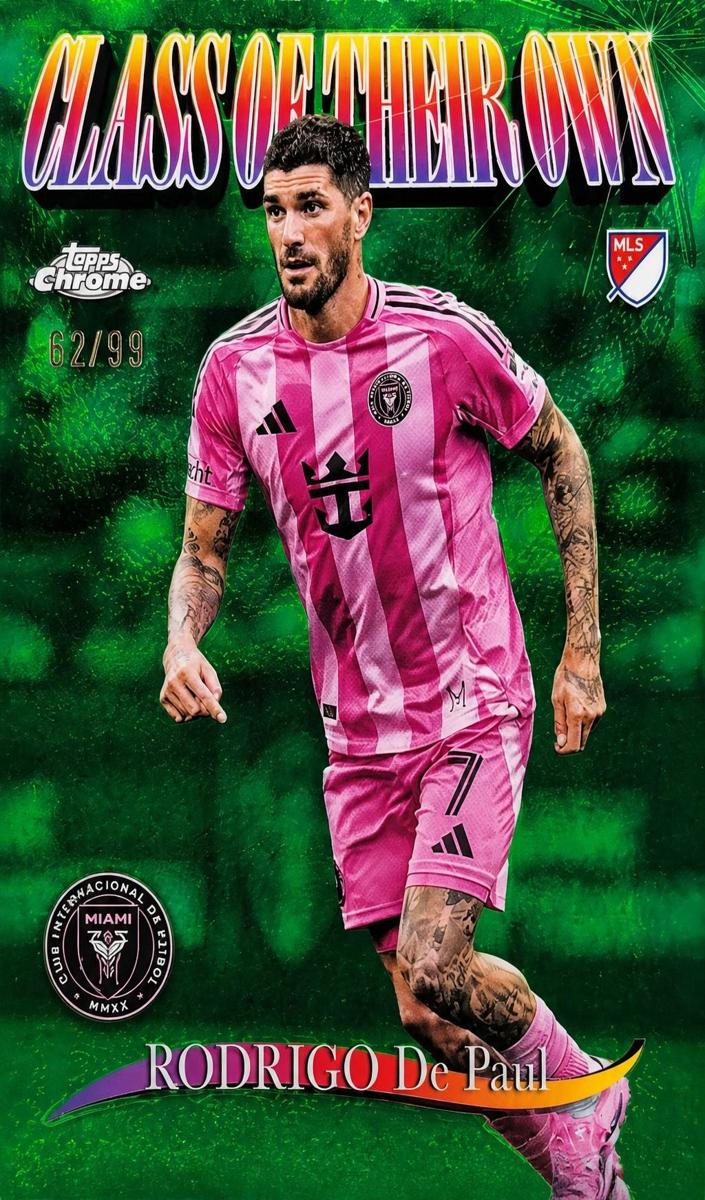 2025 Rodrigo De Paul [Green Refractor] #CO-1
