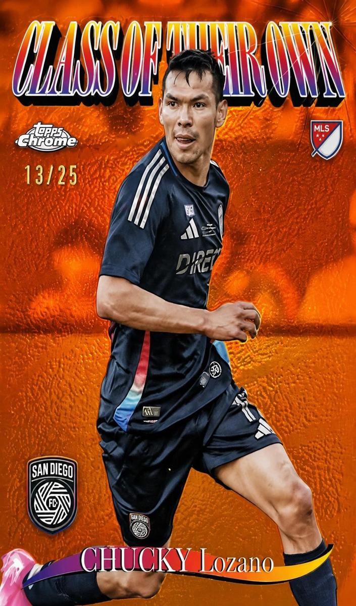 2025 Chucky Lozano [Orange Refractor] #CO-9