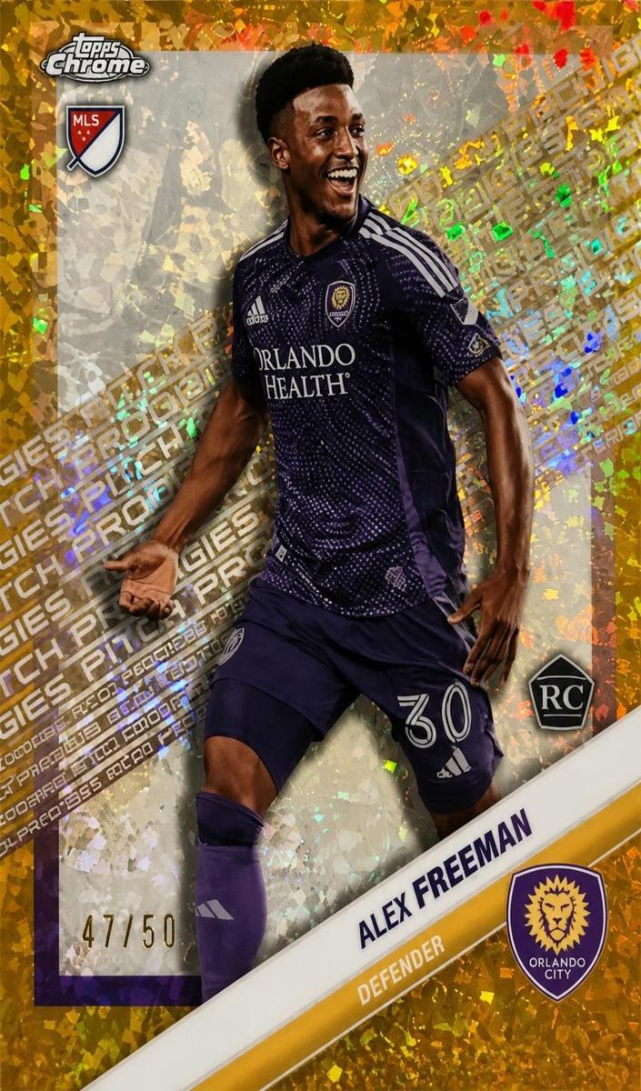 2025 Alex Freeman [Gold Mini-Diamonds Refractor] #187